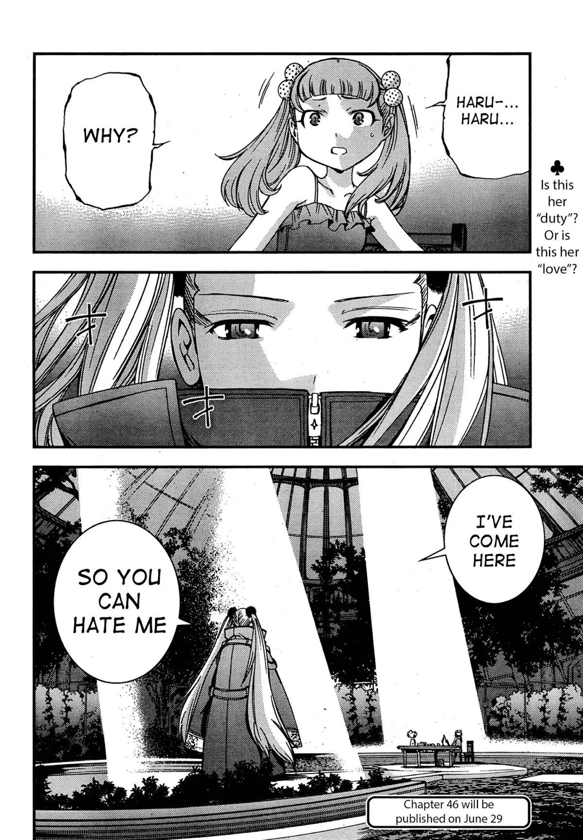 Aoki Hagane no Arpeggio chapter 45 page 36