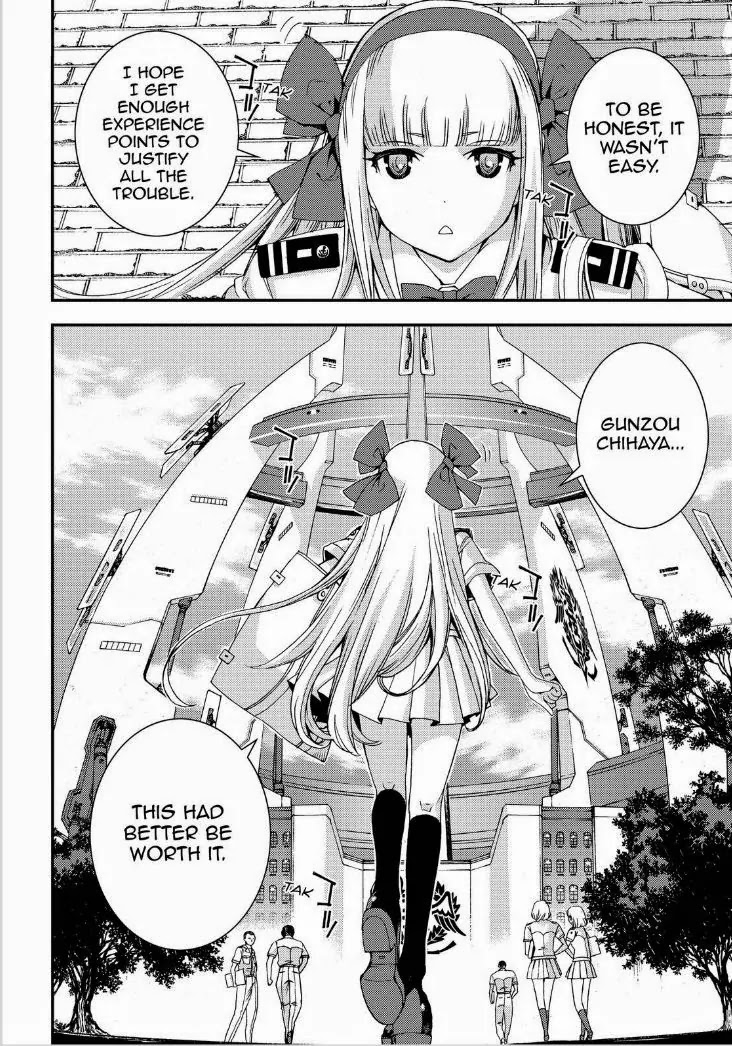 Aoki Hagane no Arpeggio chapter 54.1 page 17