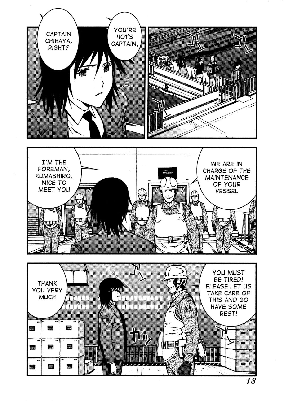 Aoki Hagane no Arpeggio chapter 6 page 18