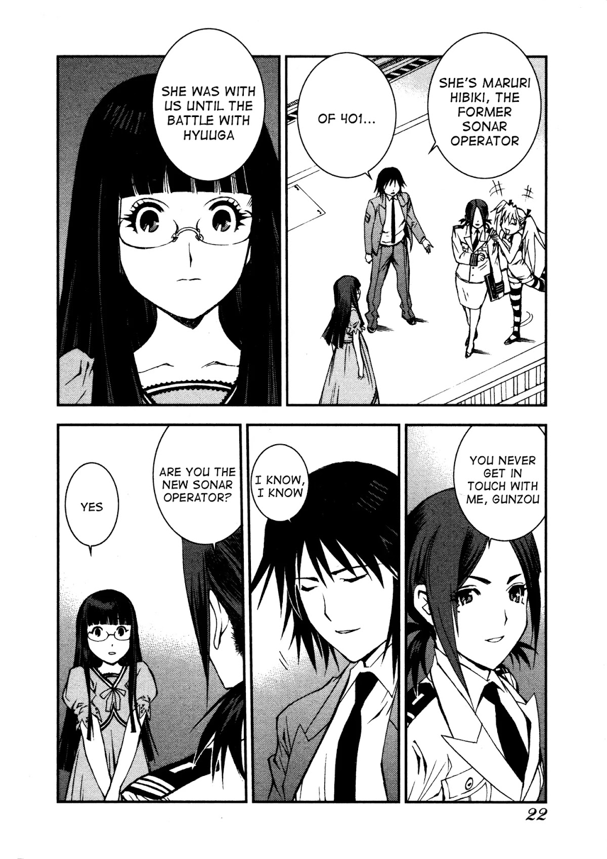 Aoki Hagane no Arpeggio chapter 6 page 22