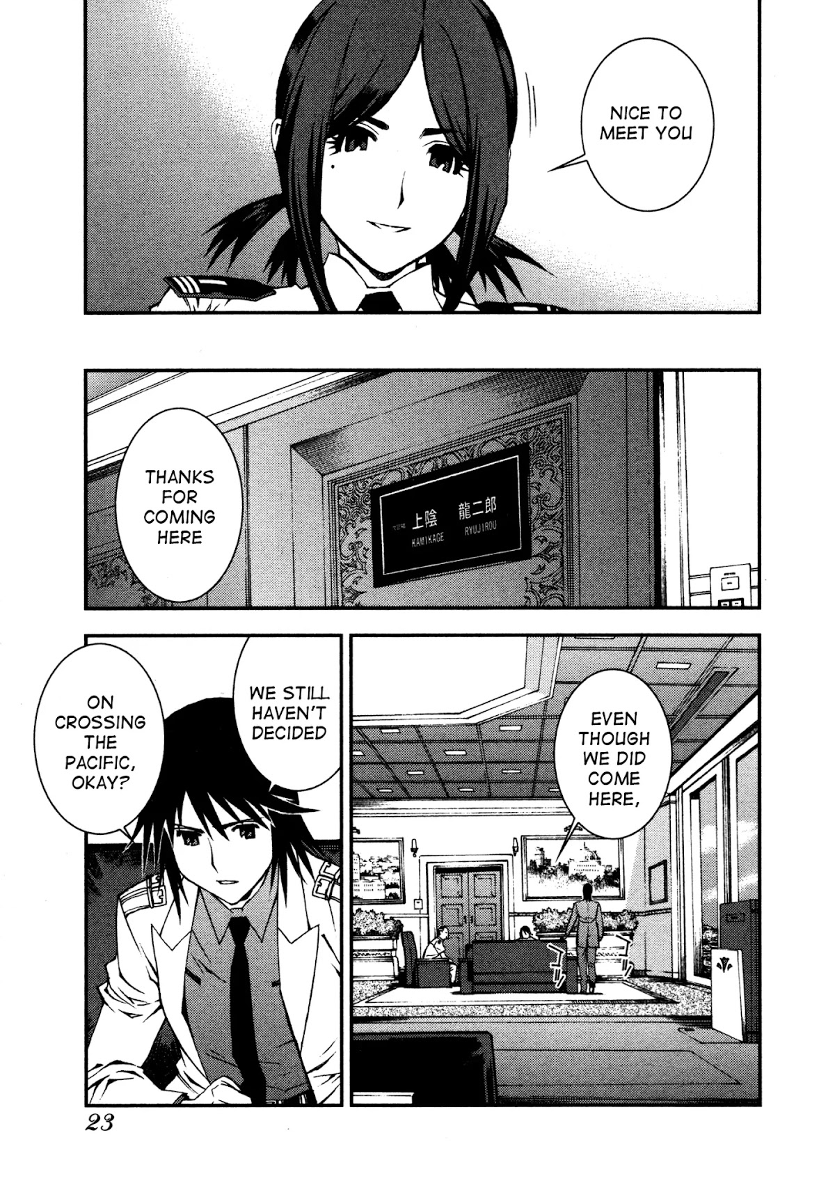 Aoki Hagane no Arpeggio chapter 6 page 23