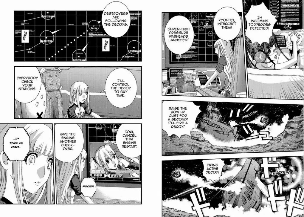 Aoki Hagane no Arpeggio chapter 62 page 14