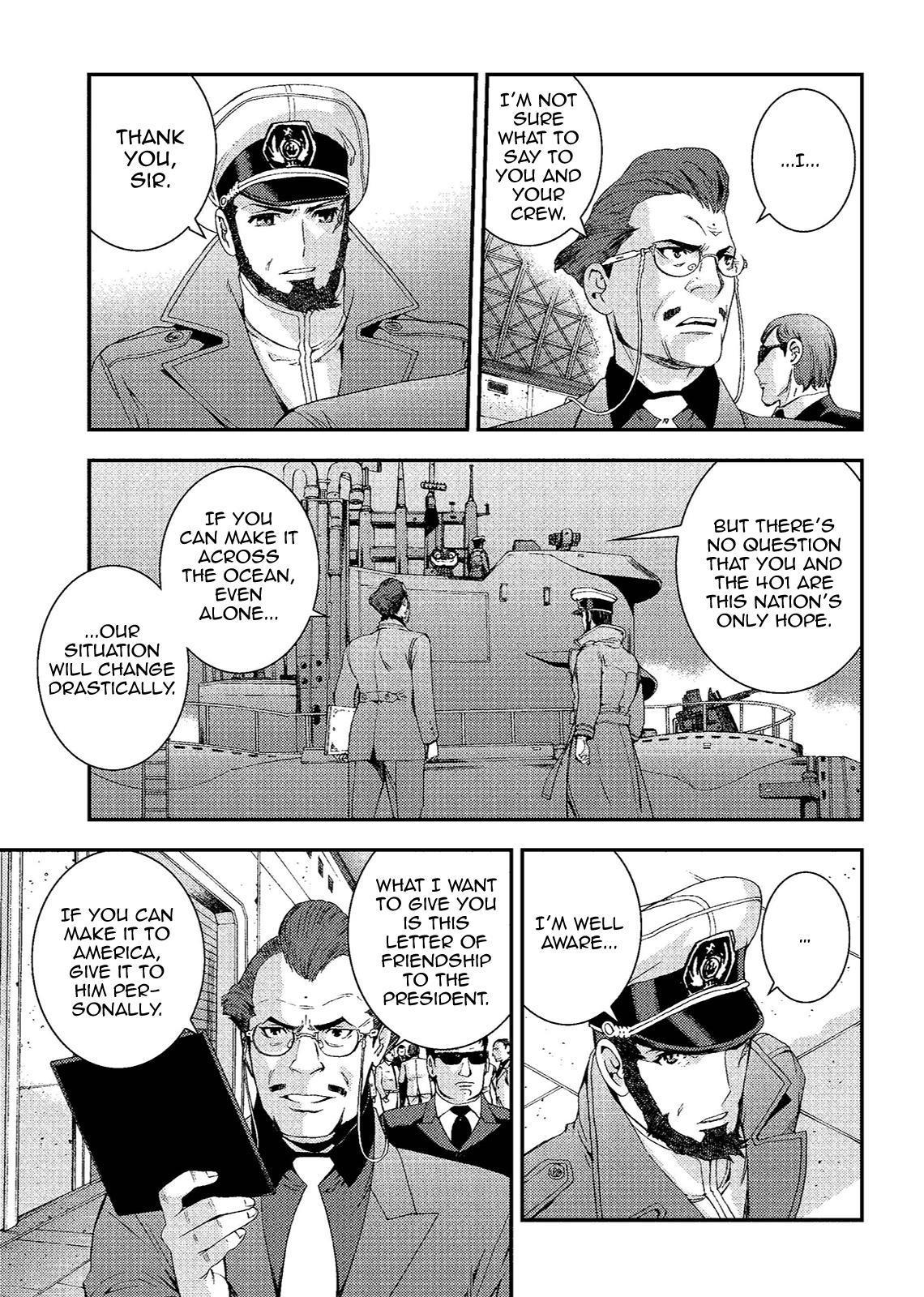 Aoki Hagane no Arpeggio chapter 72.5 page 15