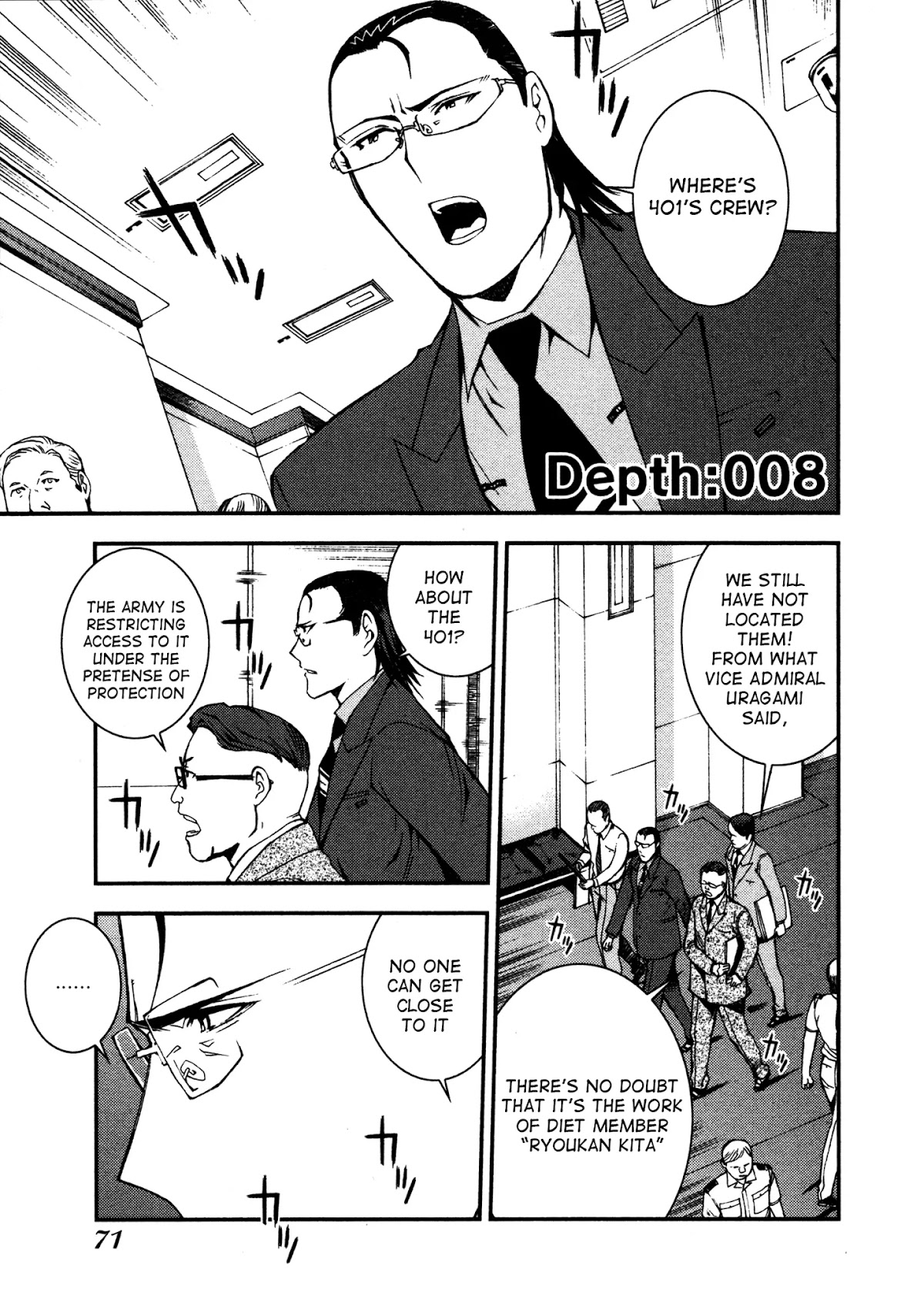 Aoki Hagane no Arpeggio chapter 8 page 1