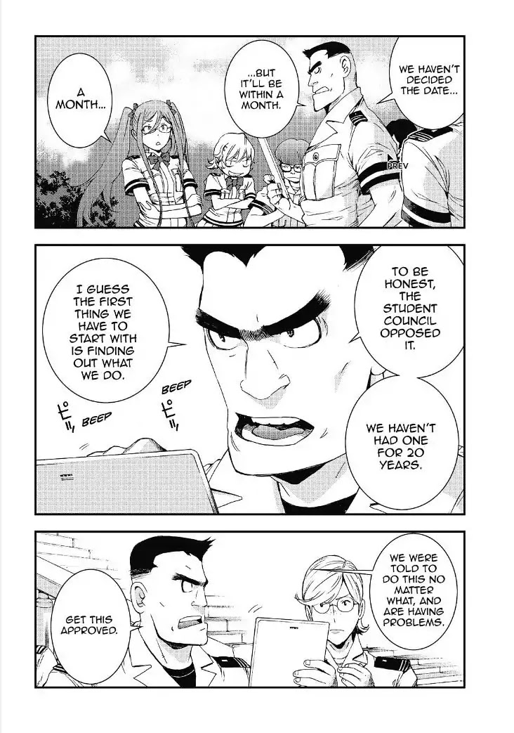 Aoki Hagane no Arpeggio chapter 85 page 13