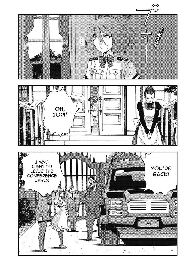 Aoki Hagane no Arpeggio chapter 87 page 15