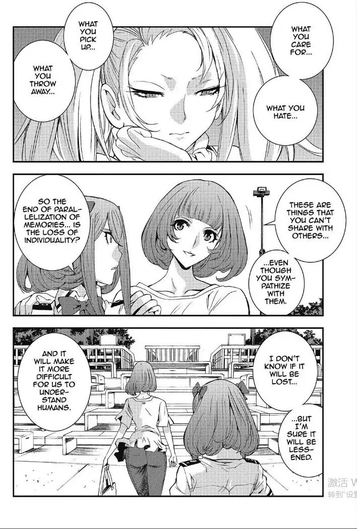 Aoki Hagane no Arpeggio chapter 89 page 17