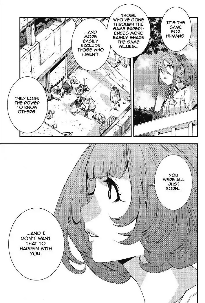 Aoki Hagane no Arpeggio chapter 89 page 18