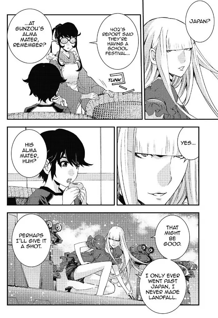 Aoki Hagane no Arpeggio chapter 90 page 15