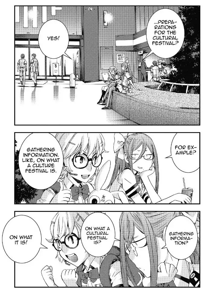 Aoki Hagane no Arpeggio chapter 91 page 22