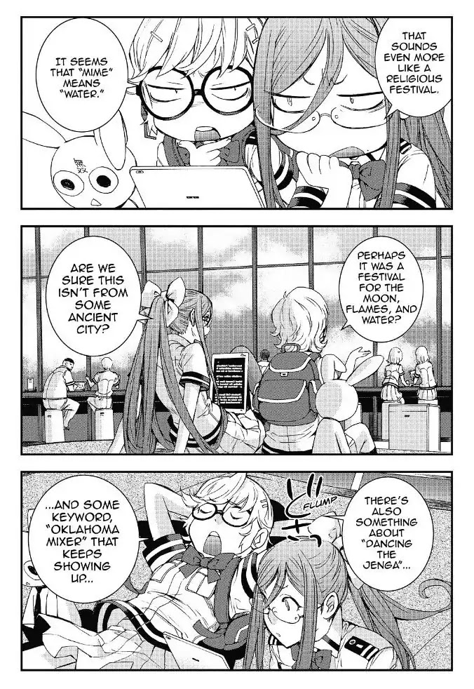 Aoki Hagane no Arpeggio chapter 91 page 28