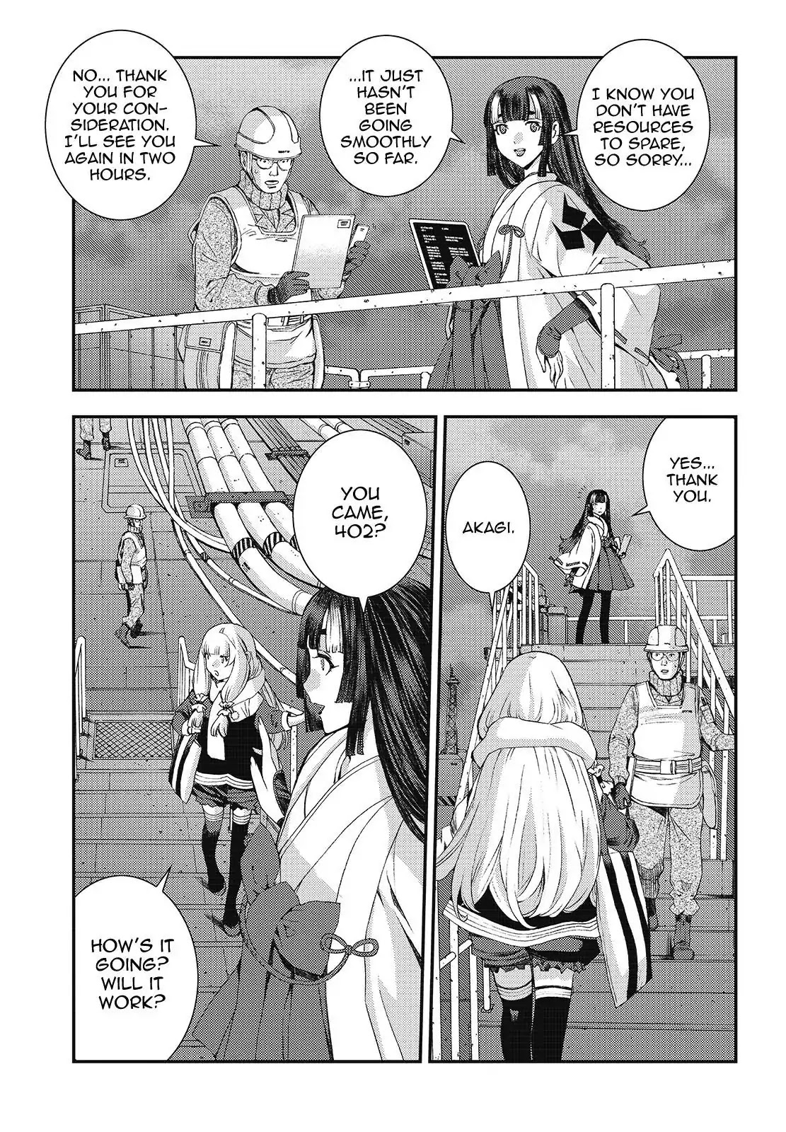 Aoki Hagane no Arpeggio chapter 94 page 3