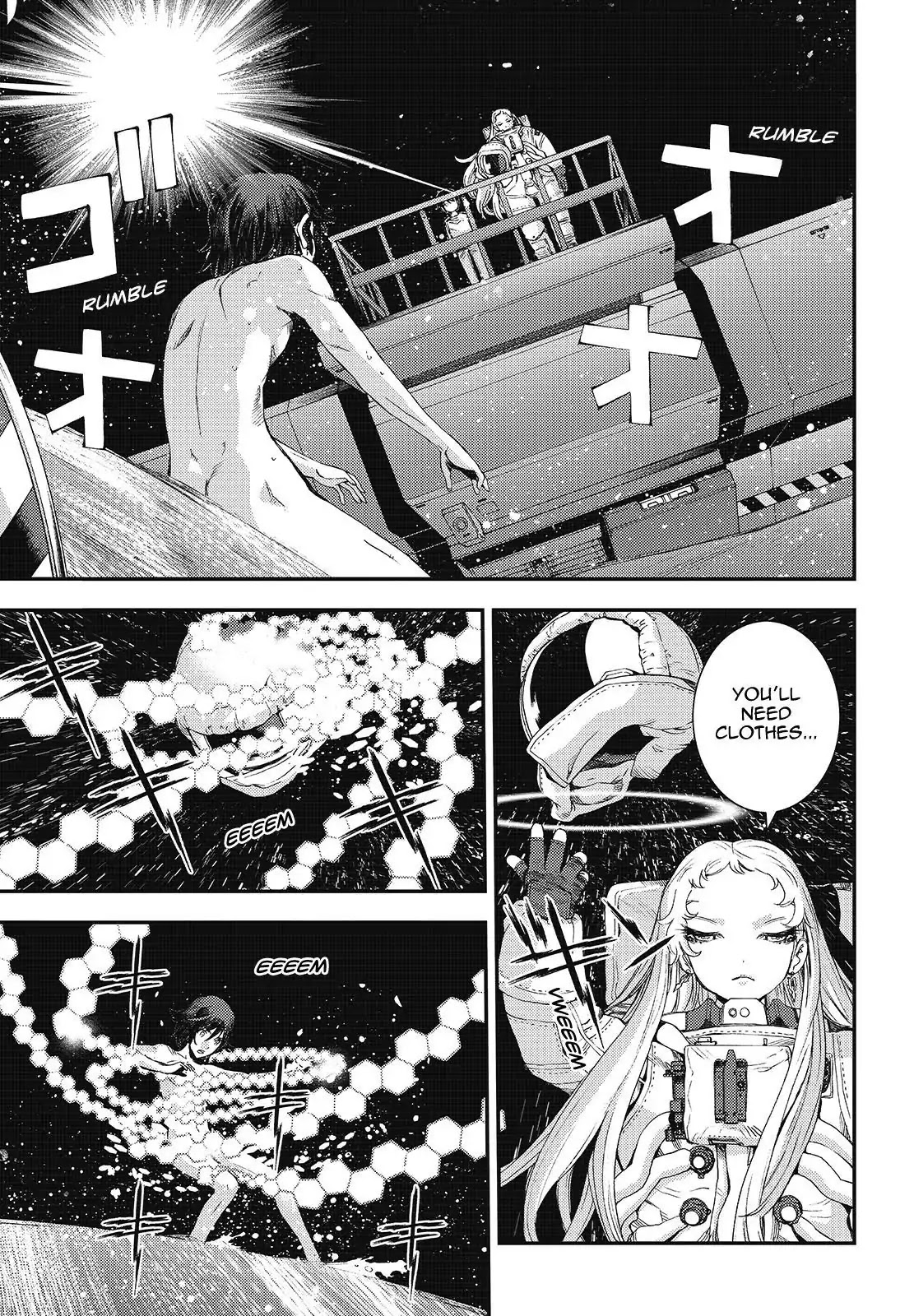 Aoki Hagane no Arpeggio chapter 95 page 1