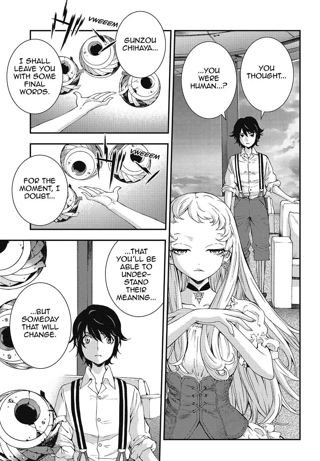 Aoki Hagane no Arpeggio chapter 95 page 19
