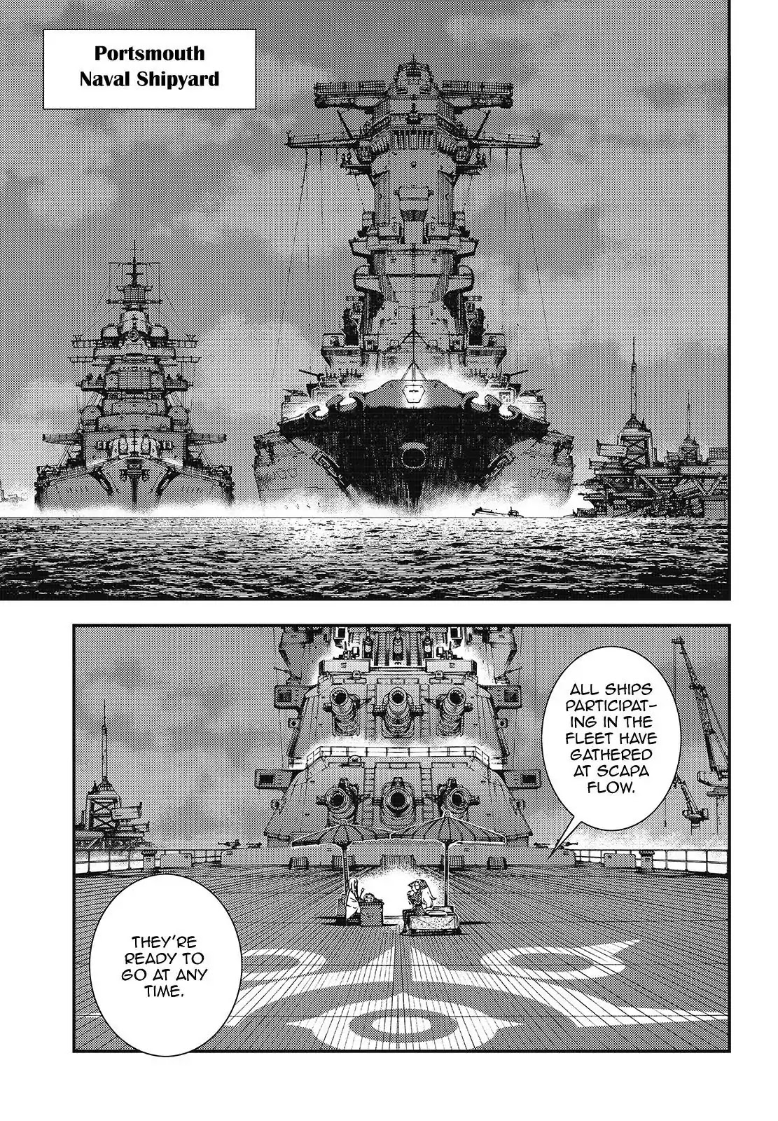Aoki Hagane no Arpeggio chapter 96 page 1