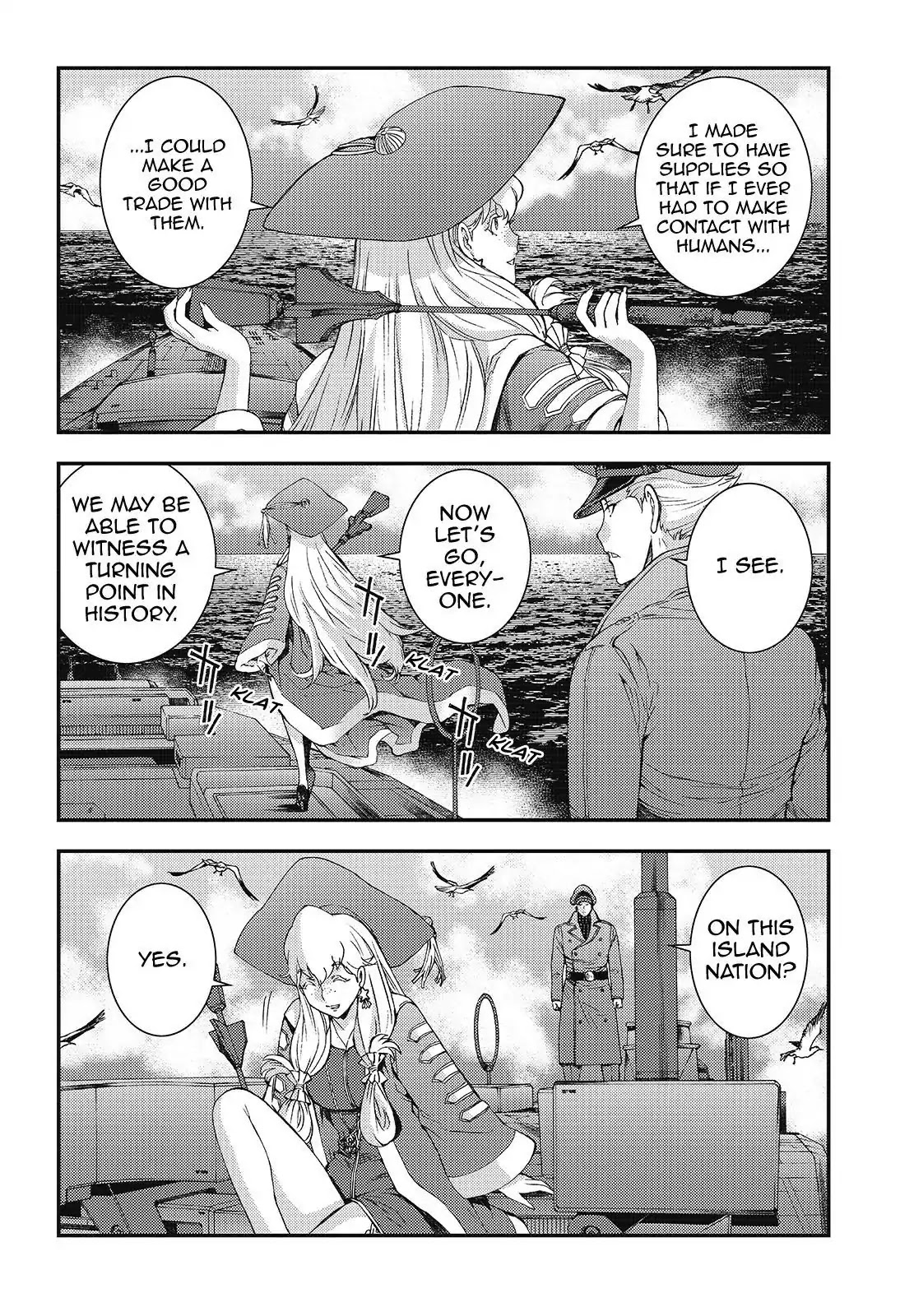 Aoki Hagane no Arpeggio chapter 96 page 28