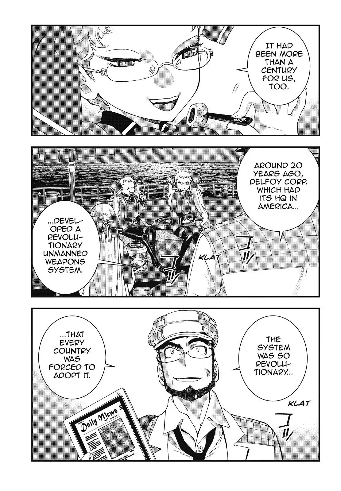 Aoki Hagane no Arpeggio chapter 96 page 3