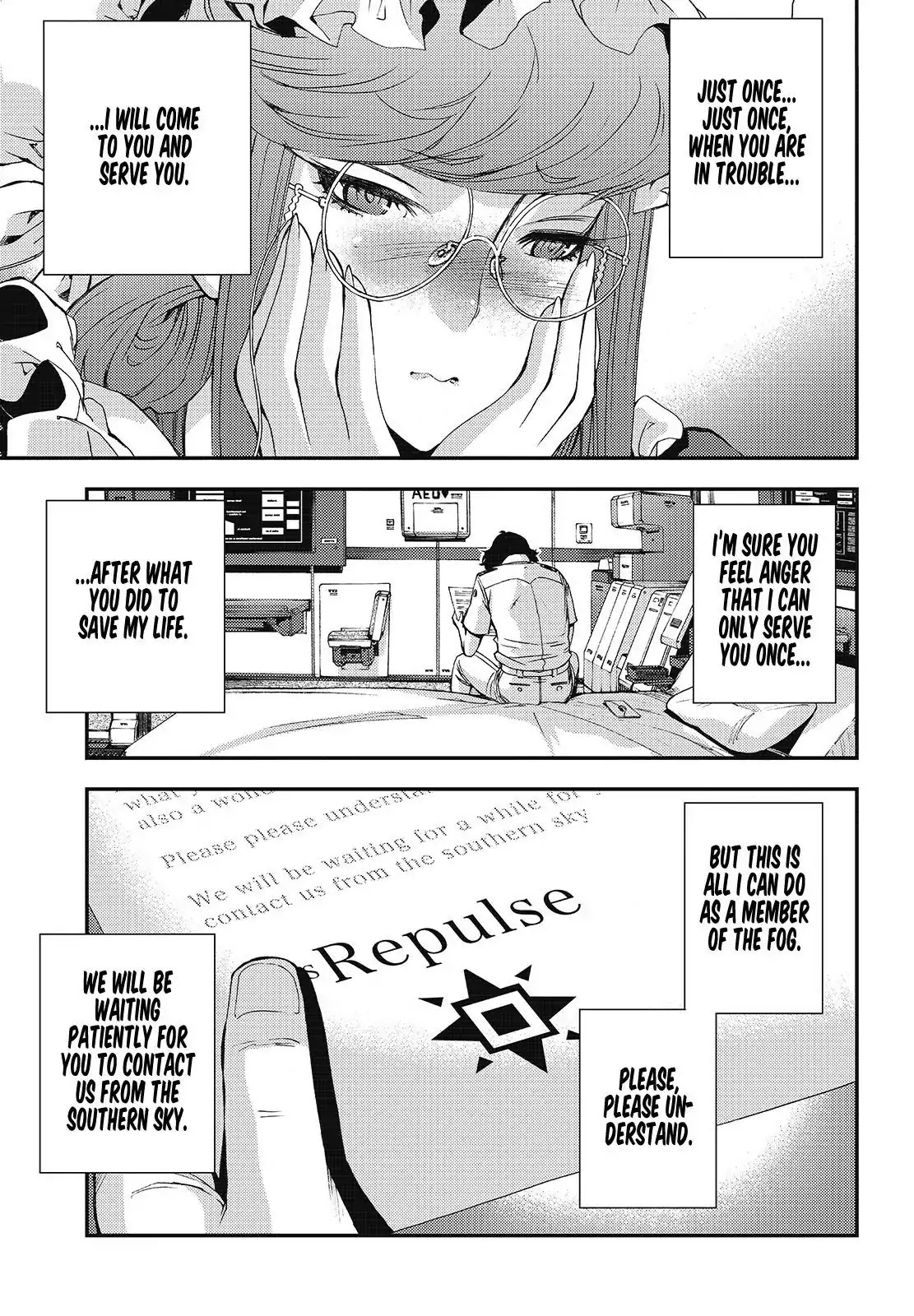 Aoki Hagane no Arpeggio chapter 97 page 21