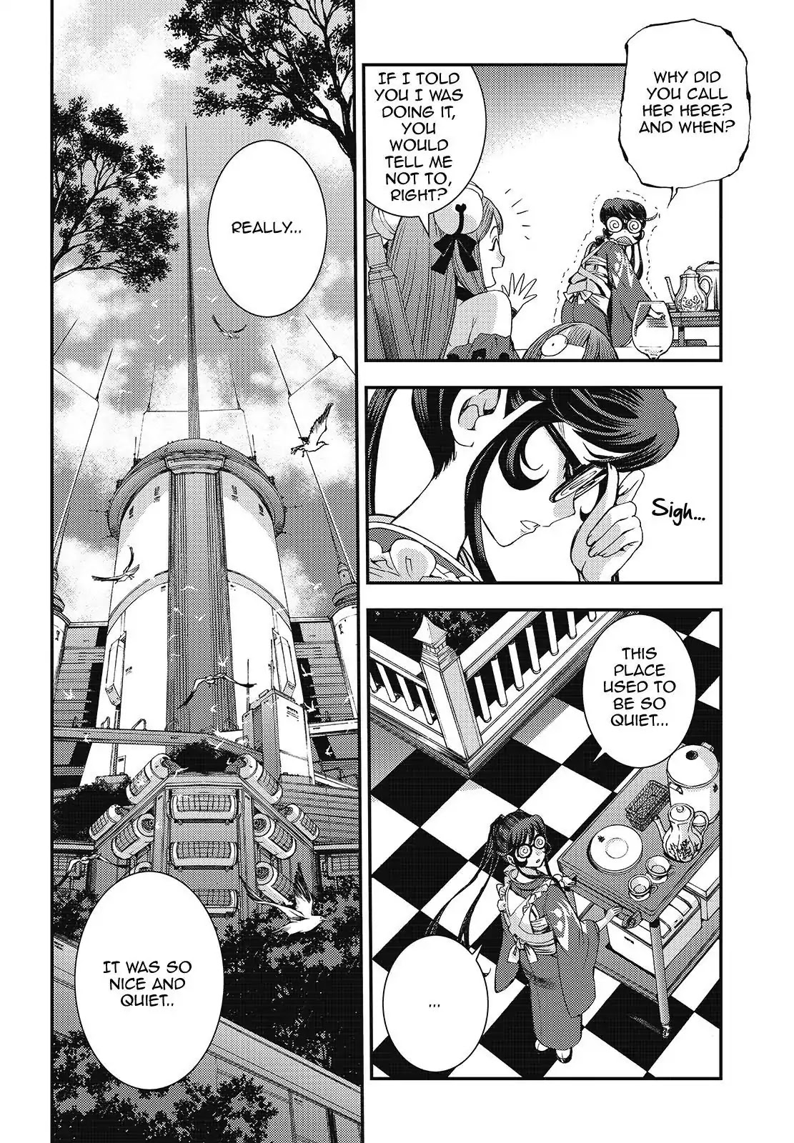 Aoki Hagane no Arpeggio chapter 98 page 30