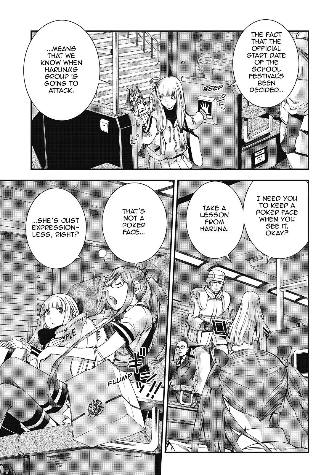 Aoki Hagane no Arpeggio chapter 99 page 17
