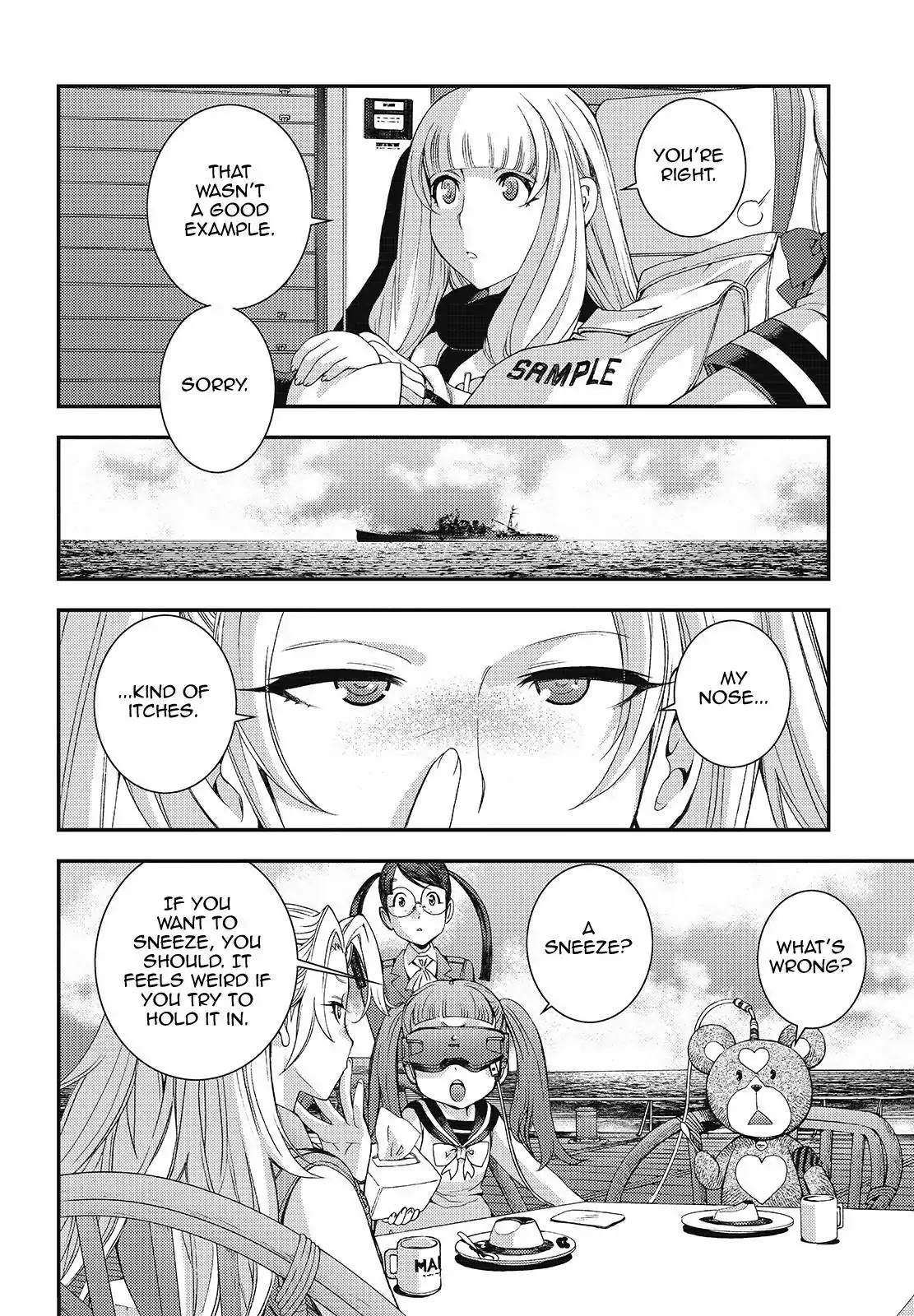 Aoki Hagane no Arpeggio chapter 99 page 18