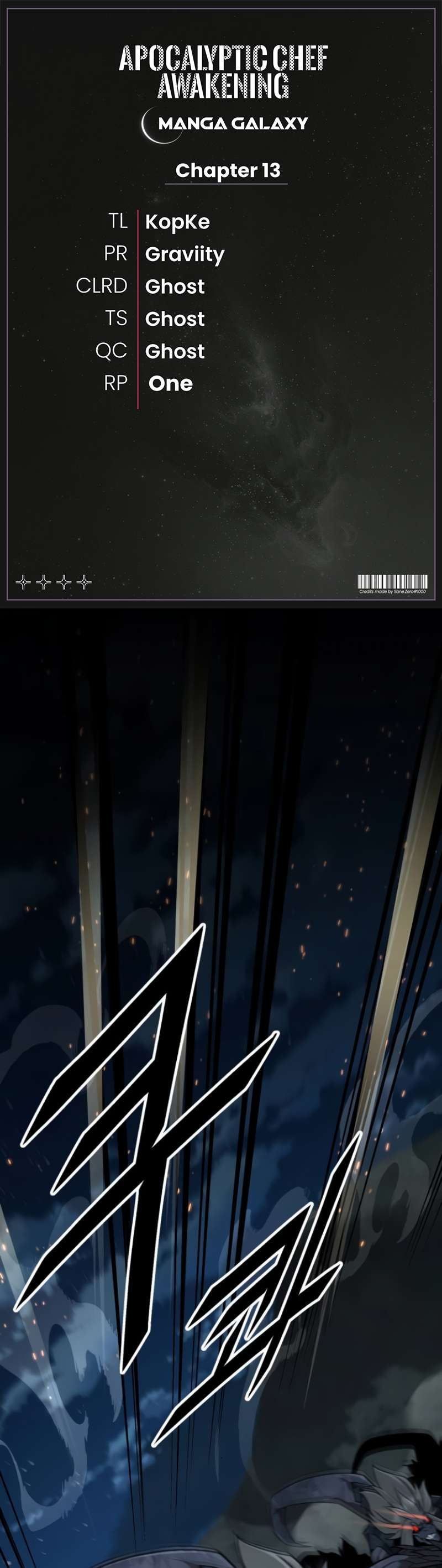 Apocalyptic Chef Awakening chapter 13 page 1