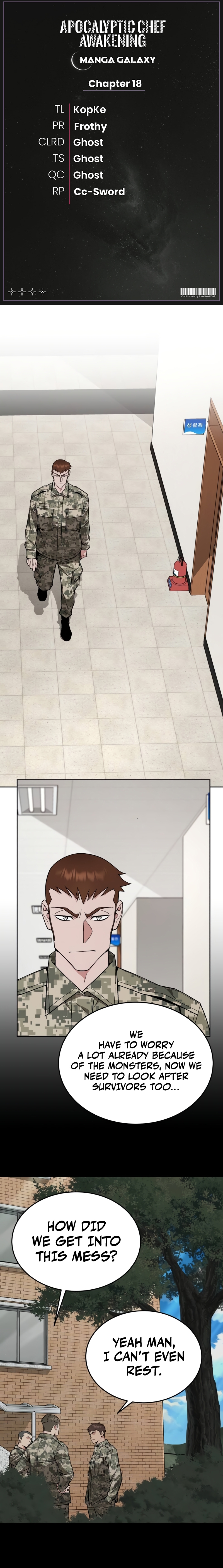 Apocalyptic Chef Awakening chapter 18 page 1