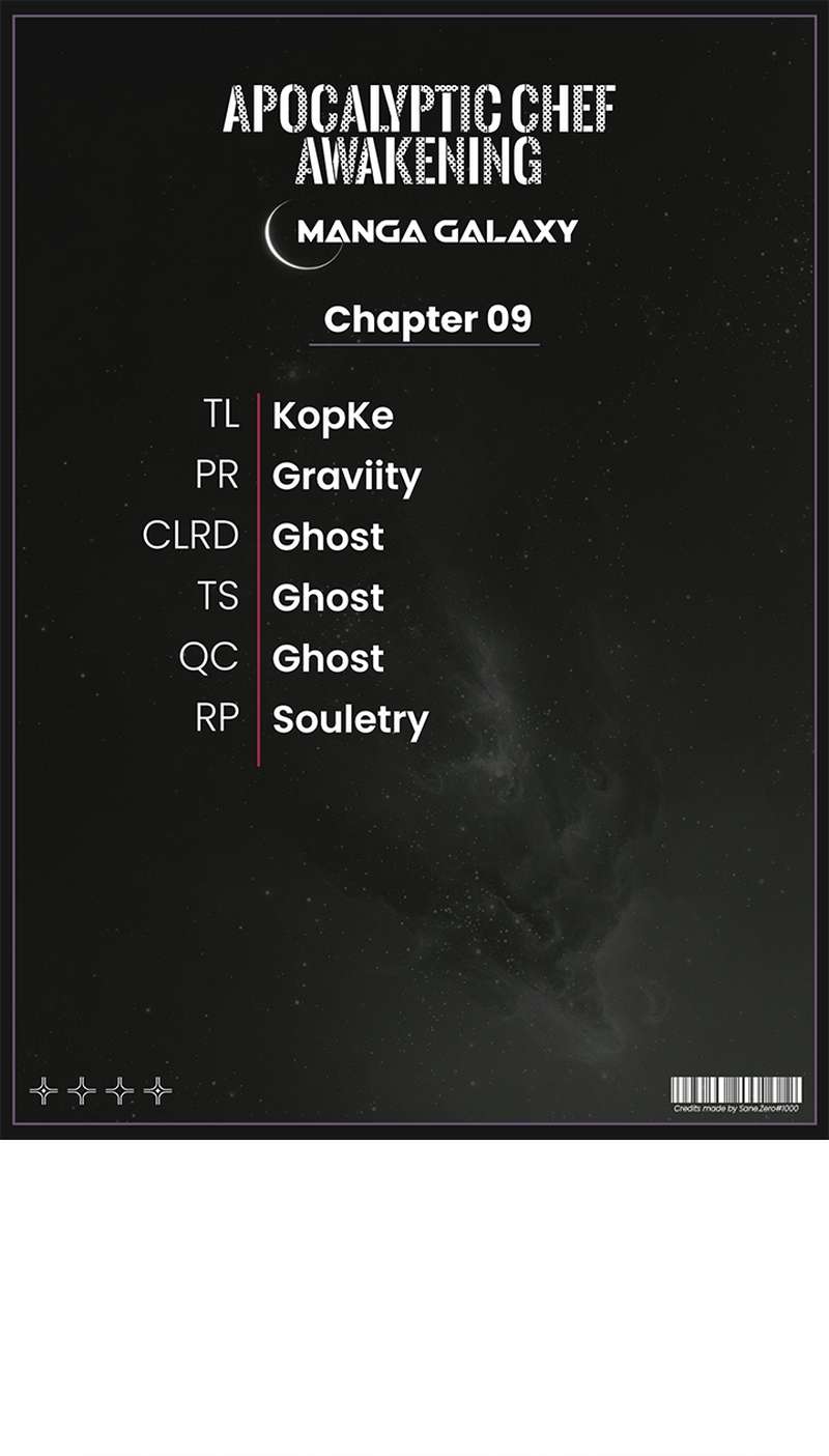 Apocalyptic Chef Awakening chapter 9 page 1
