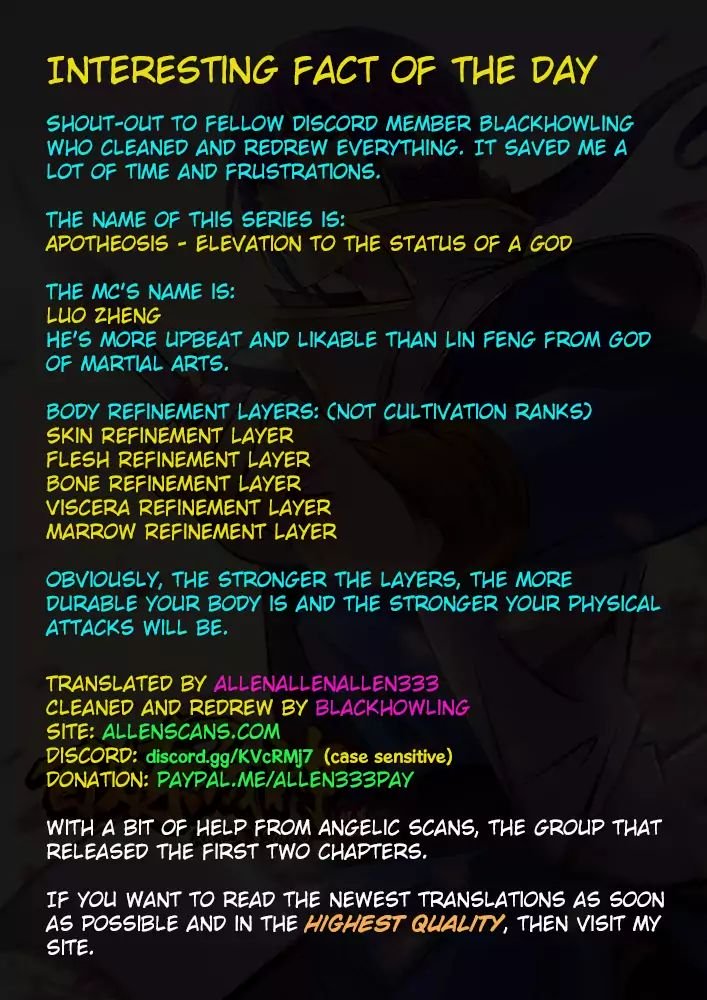 Apotheosis – Ascension to Godhood chapter 1 page 22