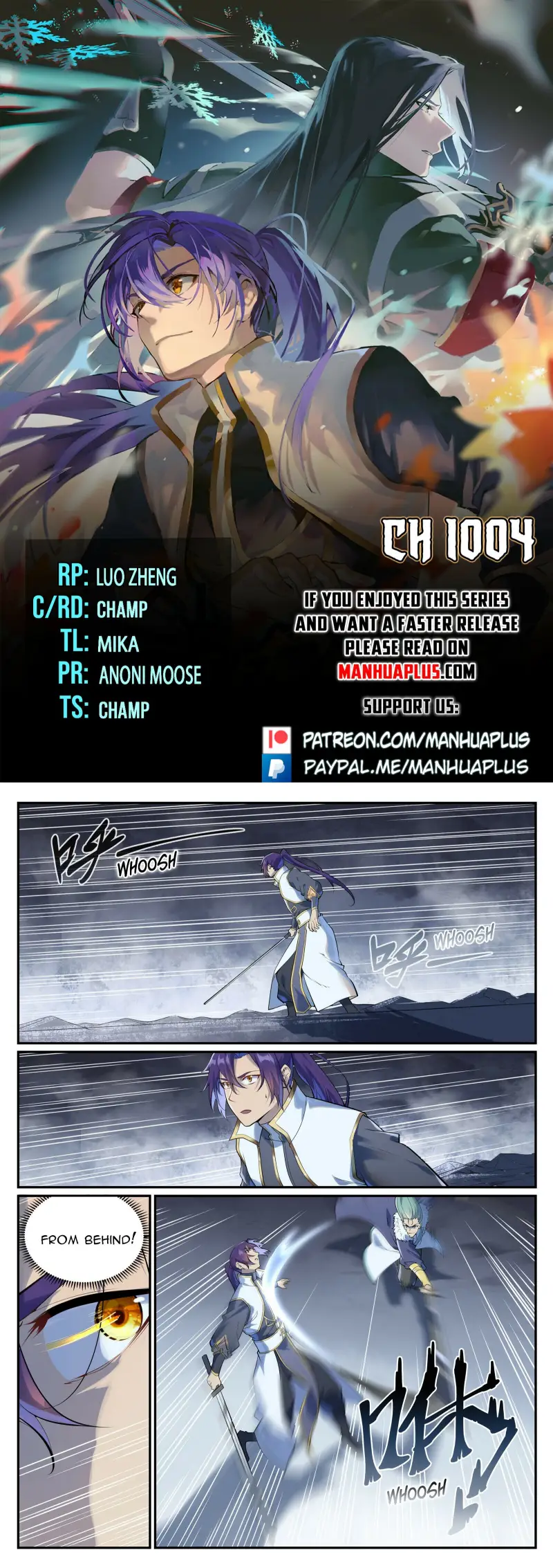 Apotheosis – Ascension to Godhood chapter 1004 page 1