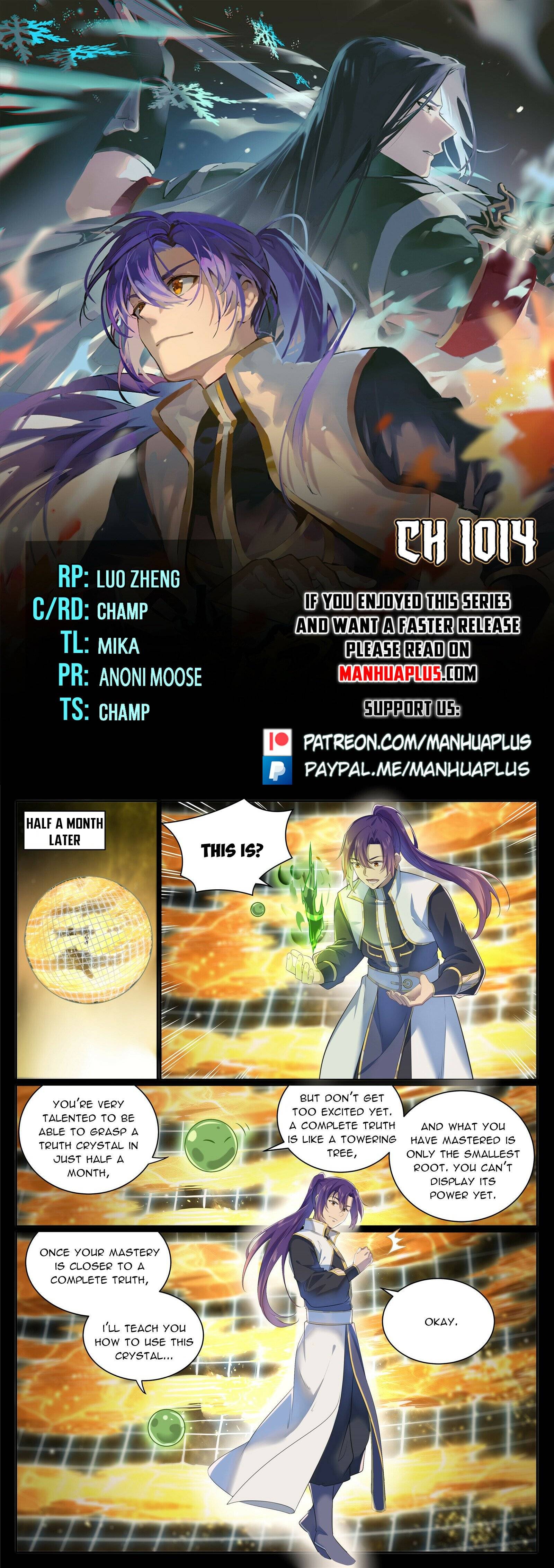 Apotheosis – Ascension to Godhood chapter 1014 page 1