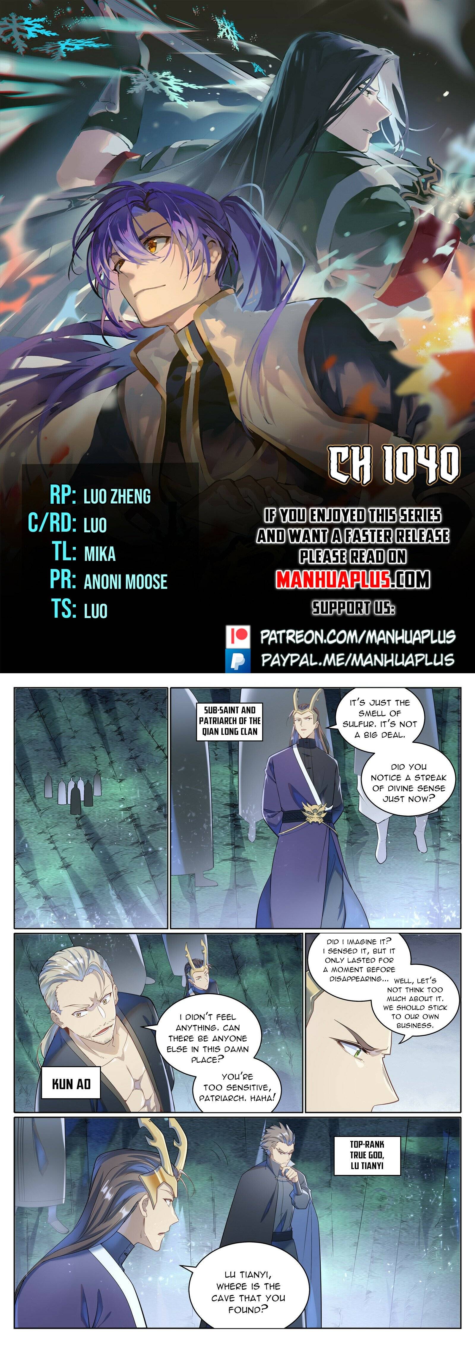 Apotheosis – Ascension to Godhood chapter 1040 page 1