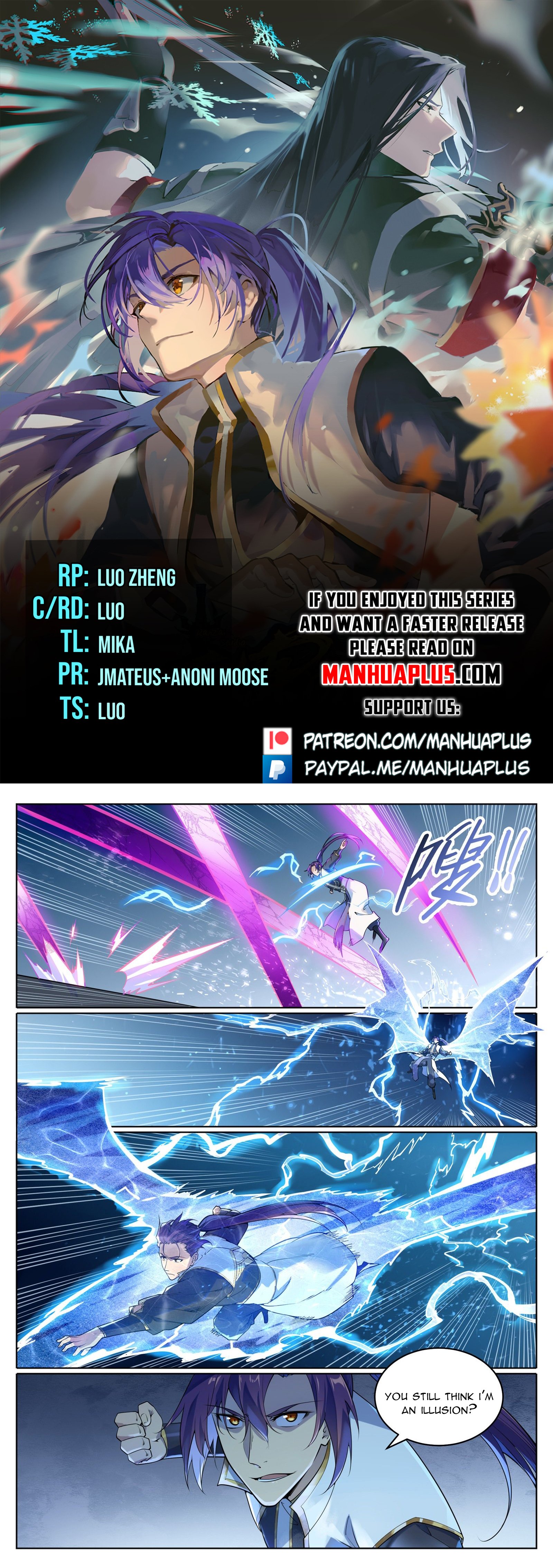 Apotheosis – Ascension to Godhood chapter 1055 page 1