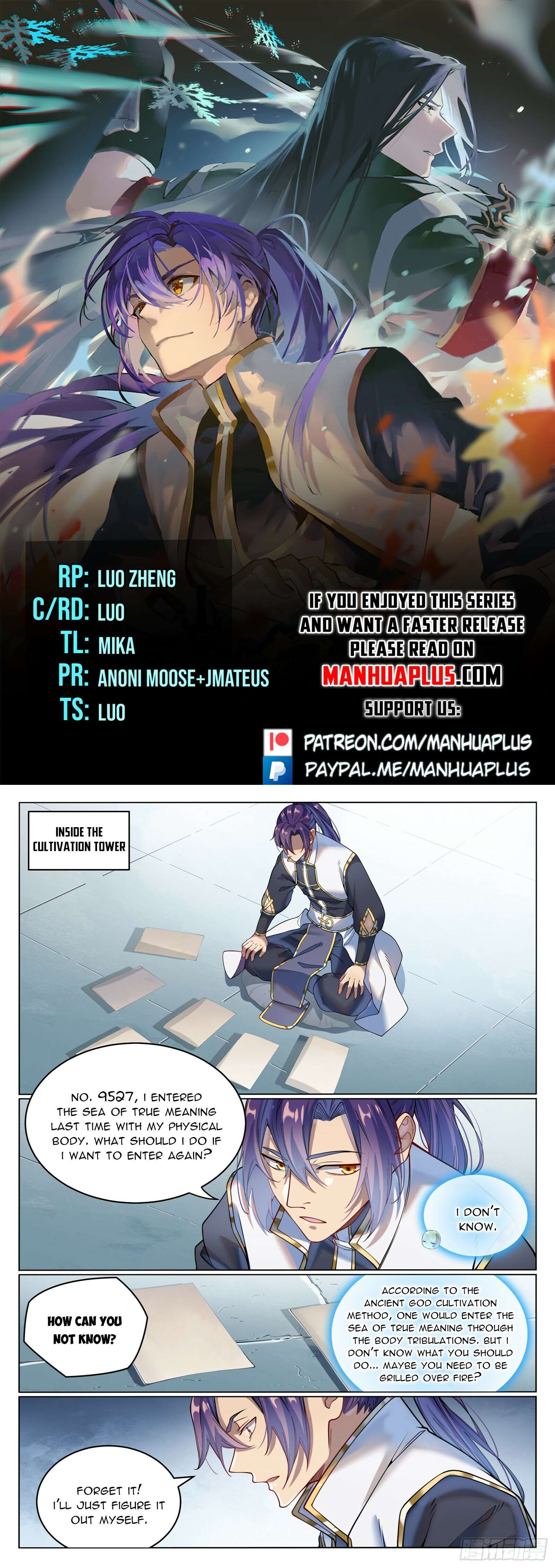 Apotheosis – Ascension to Godhood chapter 1088 page 1