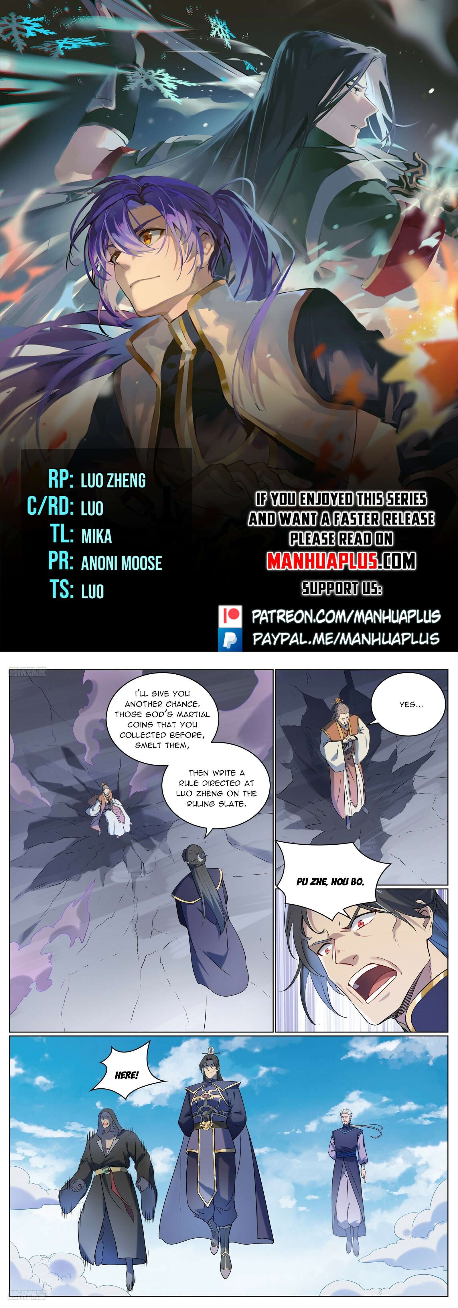 Apotheosis – Ascension to Godhood chapter 1103 page 1