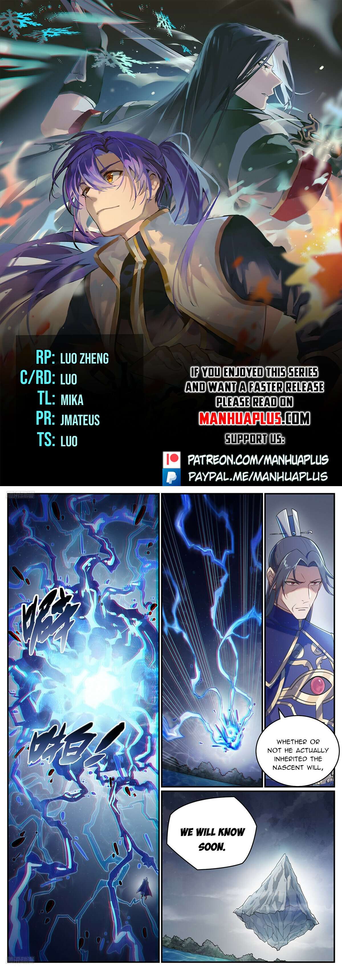 Apotheosis – Ascension to Godhood chapter 1112 page 1