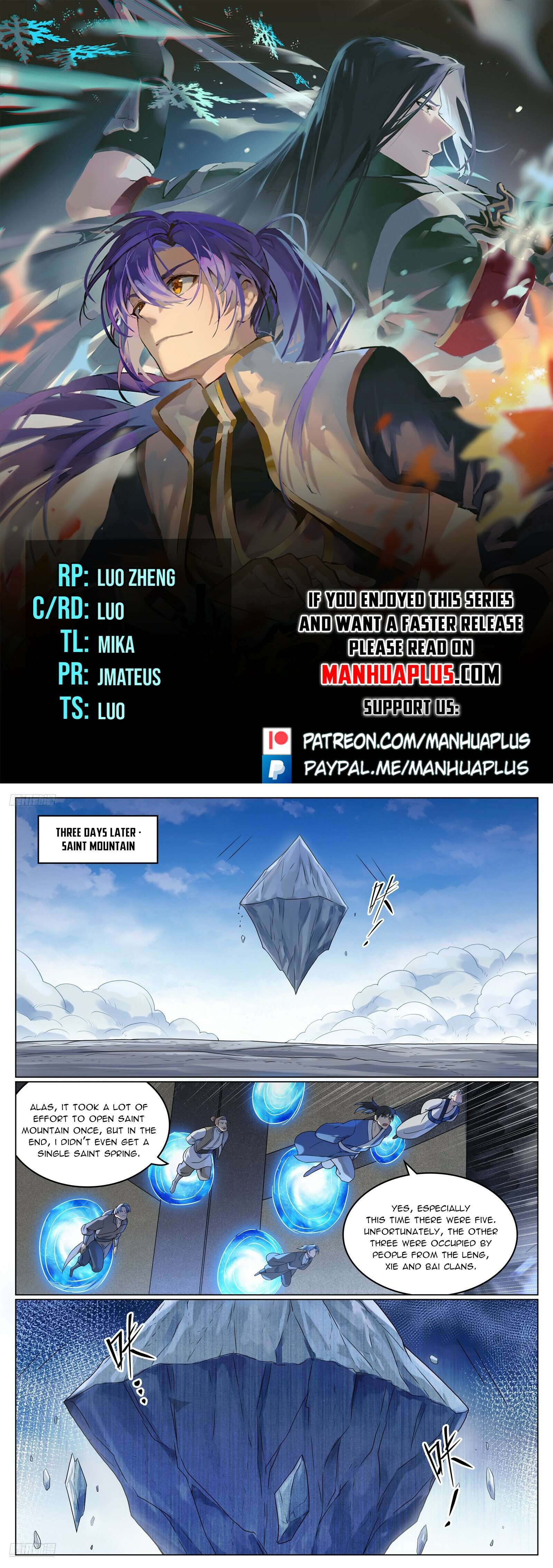 Apotheosis – Ascension to Godhood chapter 1118 page 1