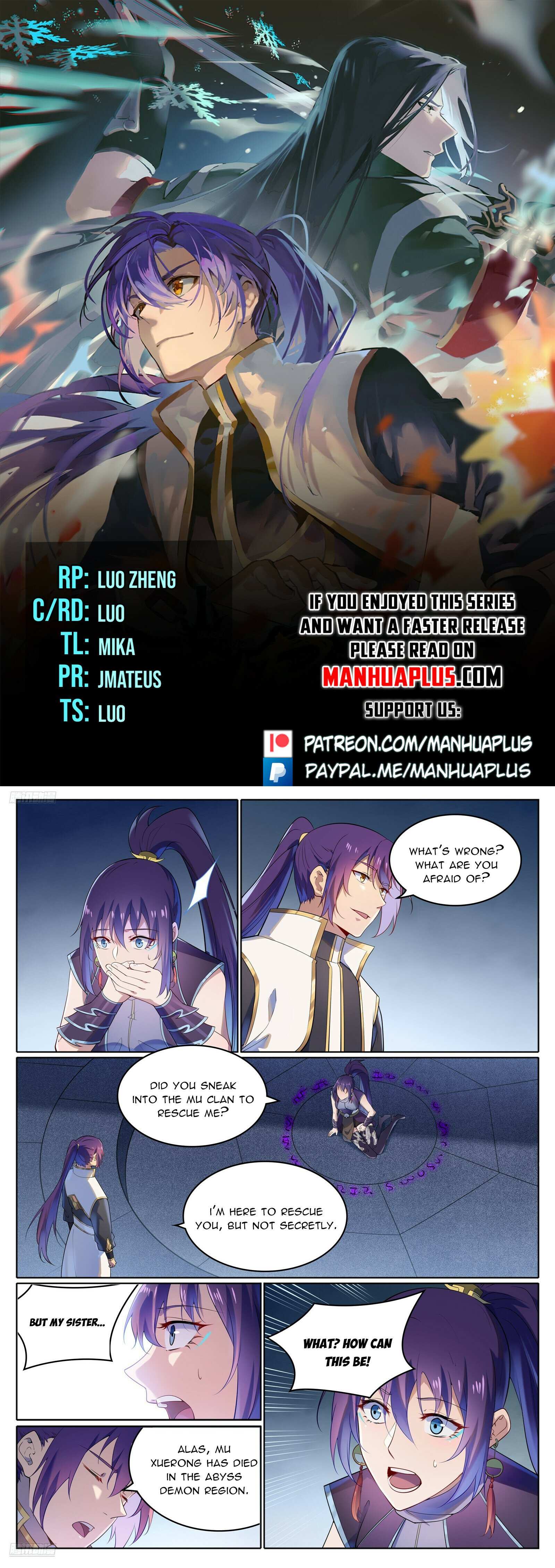 Apotheosis – Ascension to Godhood chapter 1119 page 1