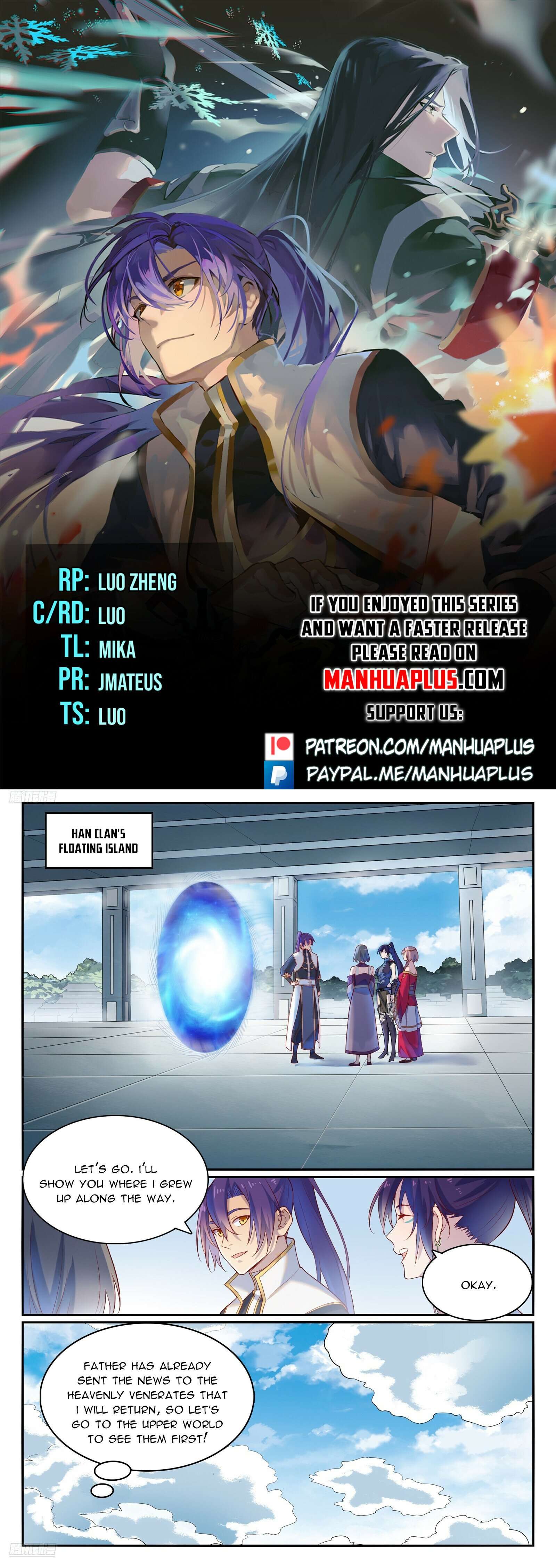 Apotheosis – Ascension to Godhood chapter 1120 page 1