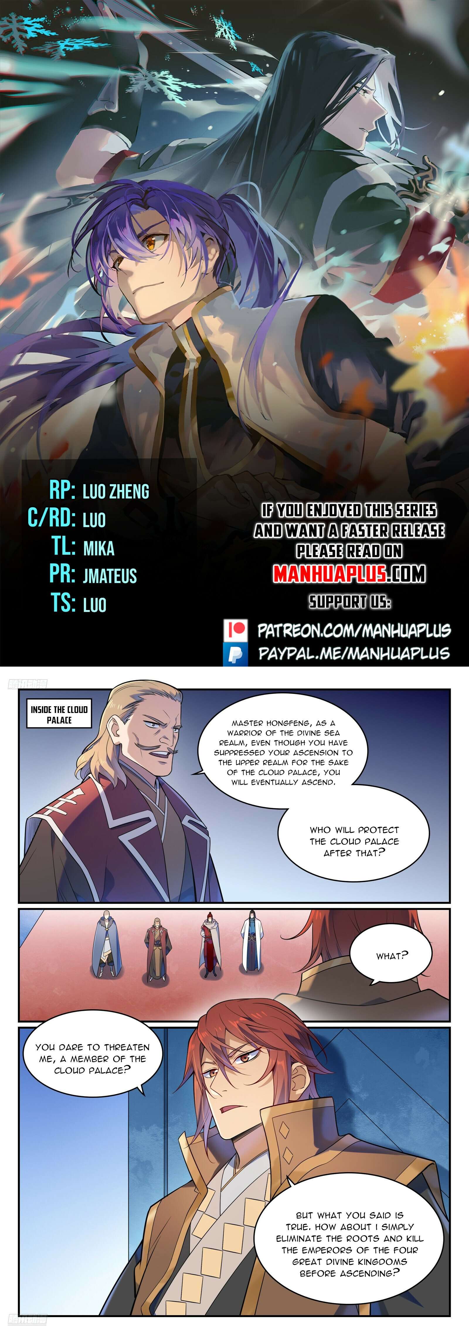 Apotheosis – Ascension to Godhood chapter 1121 page 1