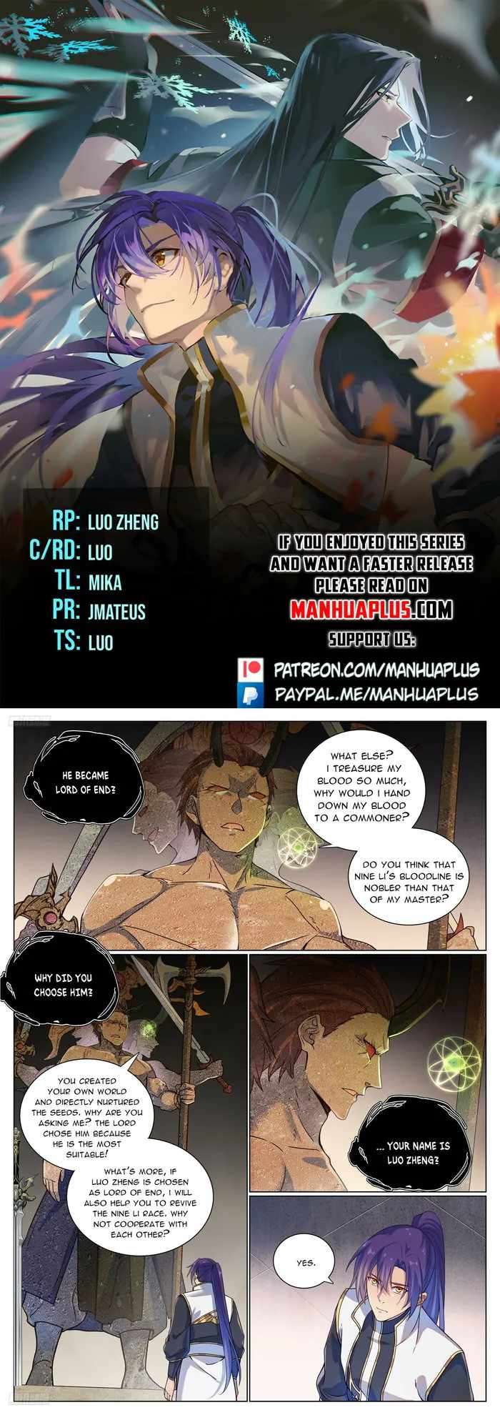 Apotheosis – Ascension to Godhood chapter 1126 page 1