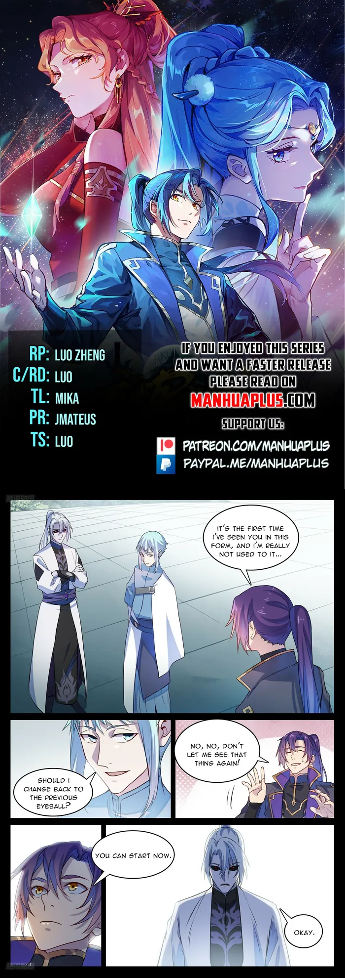 Apotheosis – Ascension to Godhood chapter 1129 page 1