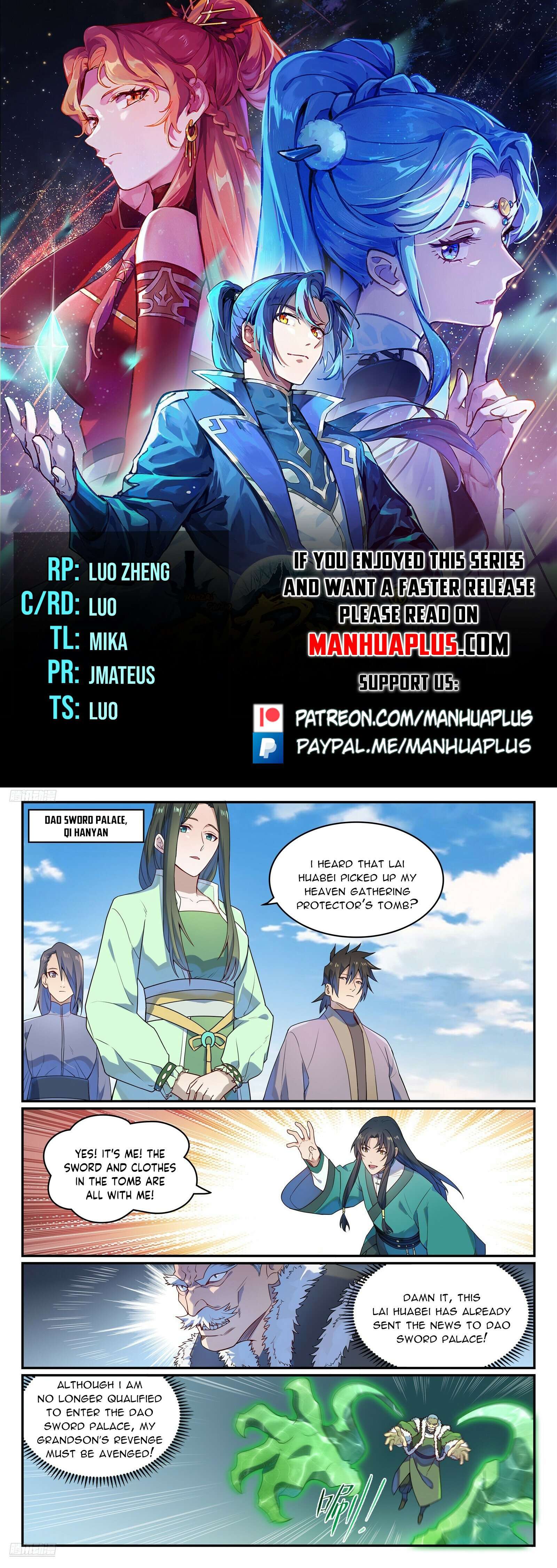 Apotheosis – Ascension to Godhood chapter 1144 page 1