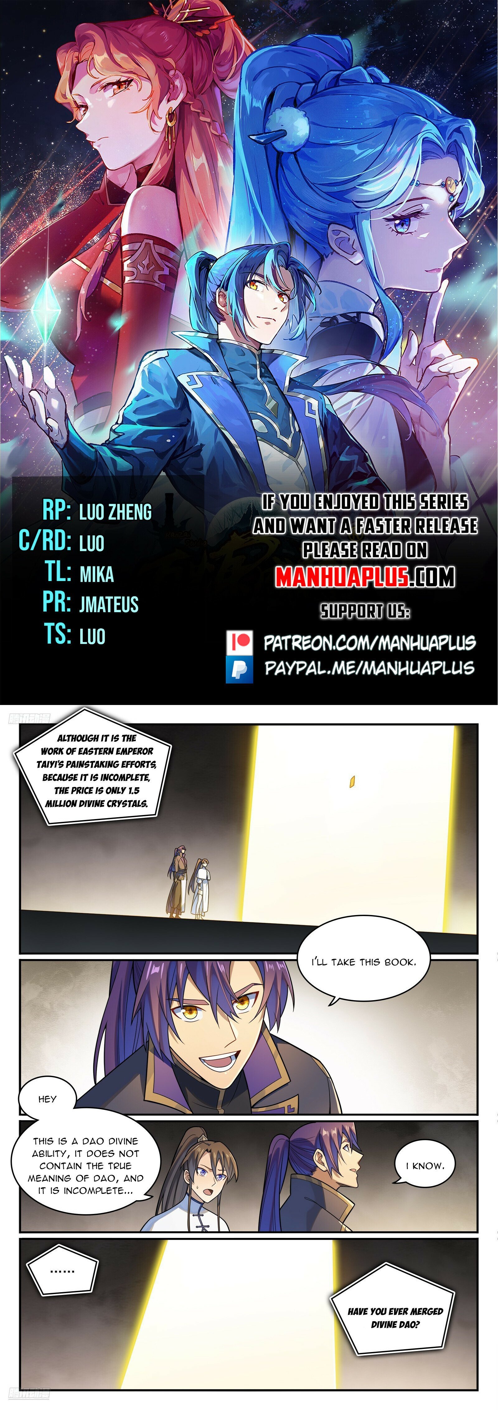 Apotheosis – Ascension to Godhood chapter 1174 page 1