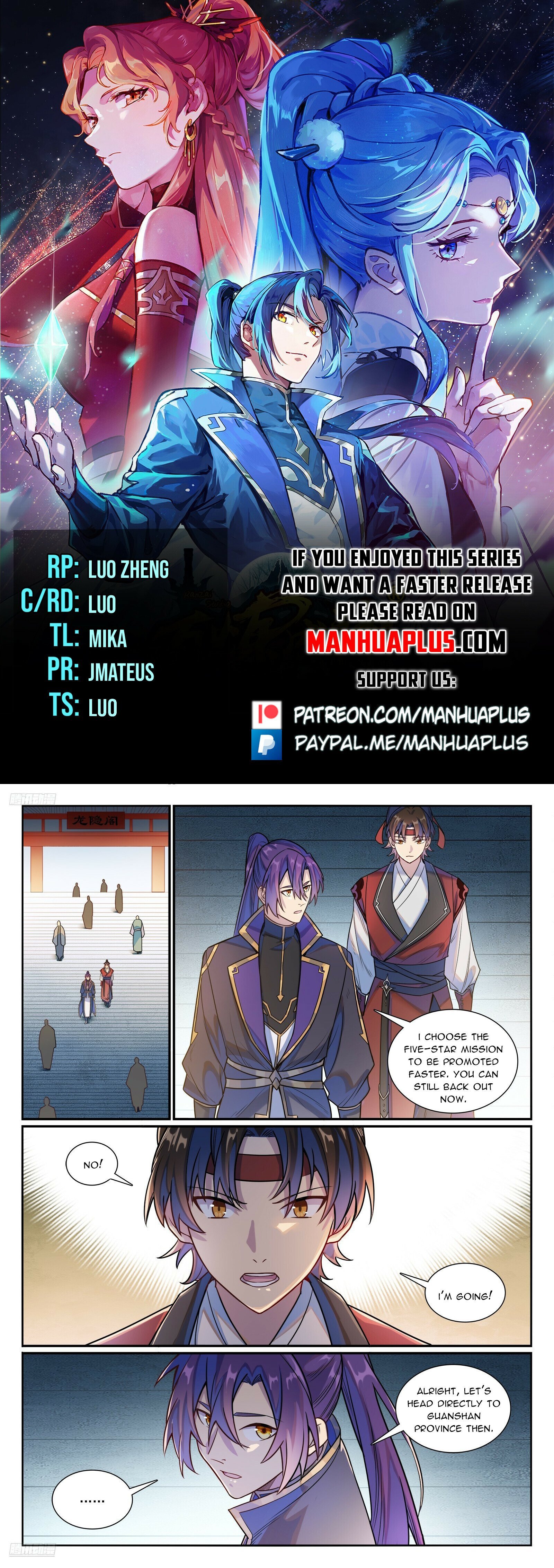 Apotheosis – Ascension to Godhood chapter 1190 page 1