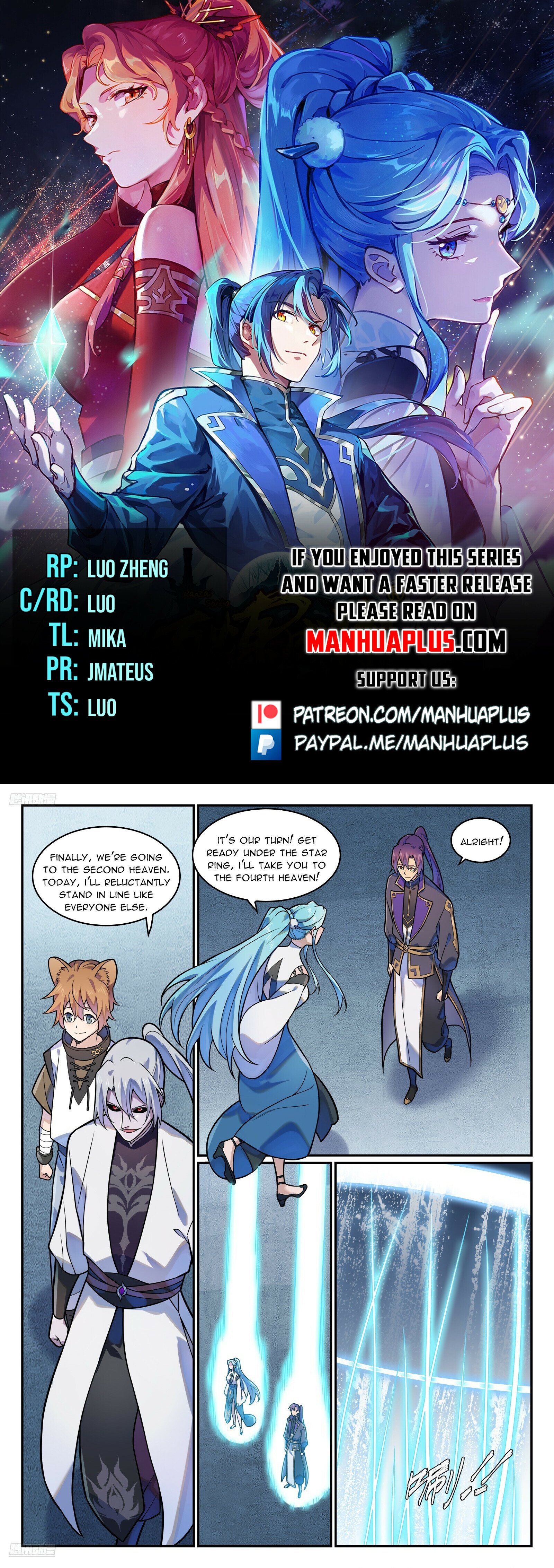 Apotheosis – Ascension to Godhood chapter 1206 page 1