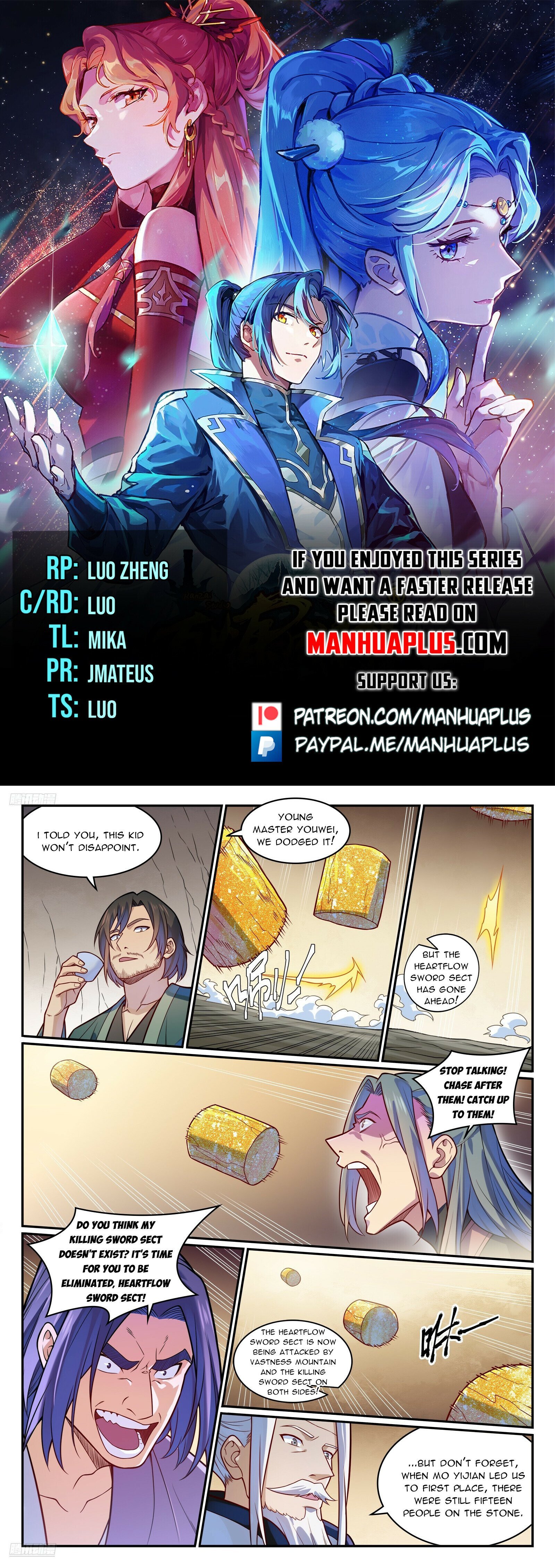 Apotheosis – Ascension to Godhood chapter 1210 page 1