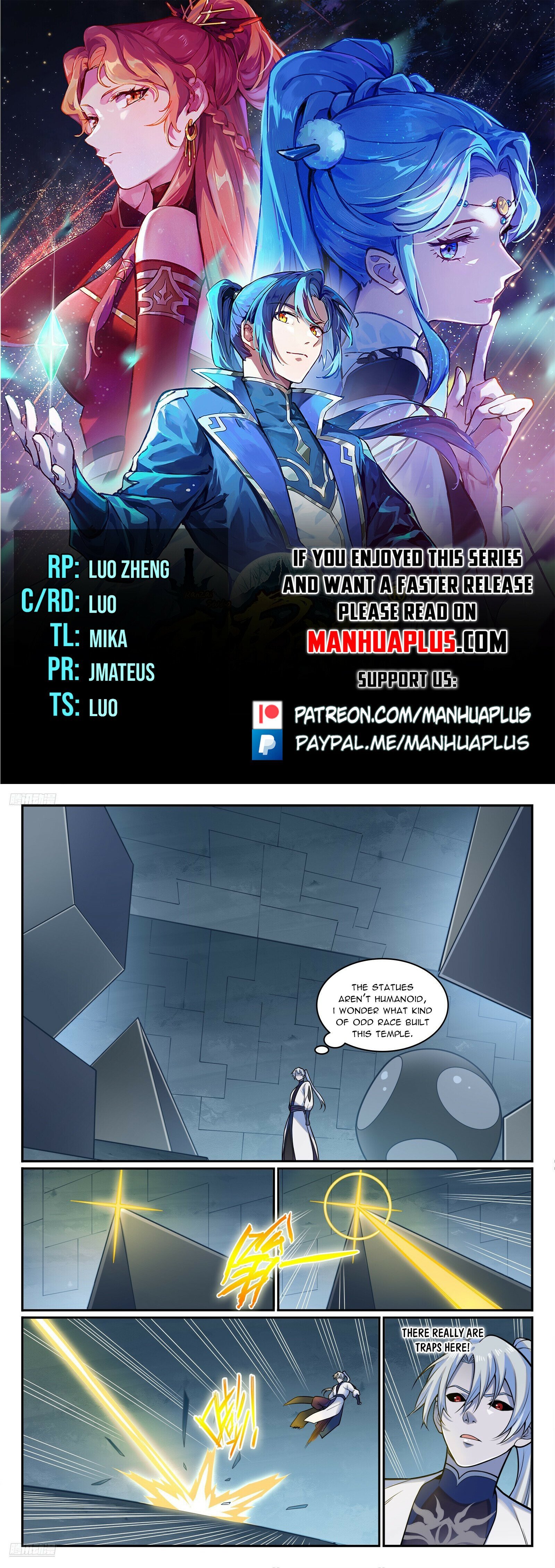 Apotheosis – Ascension to Godhood chapter 1214 page 1