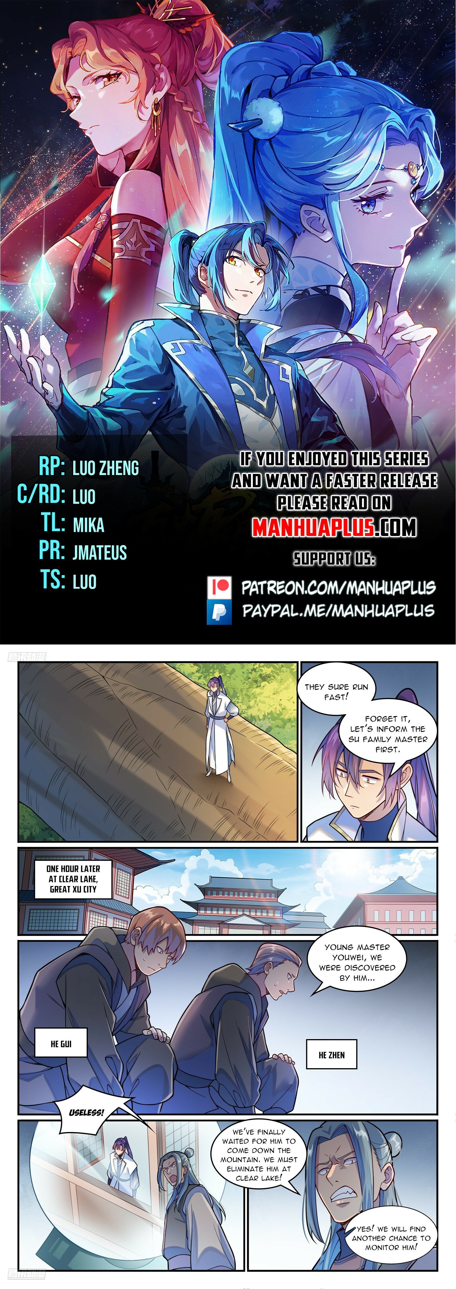 Apotheosis – Ascension to Godhood chapter 1215 page 1