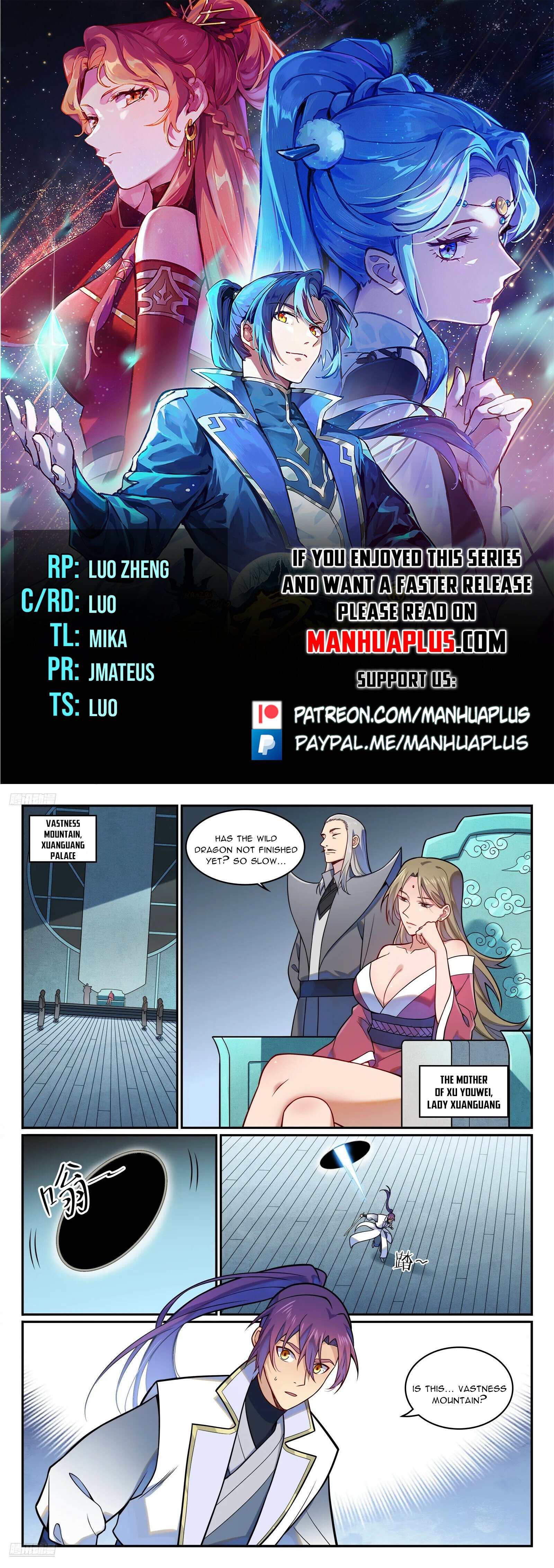 Apotheosis – Ascension to Godhood chapter 1220 page 1